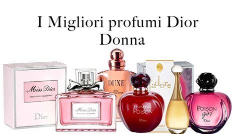 profumi dior per donne